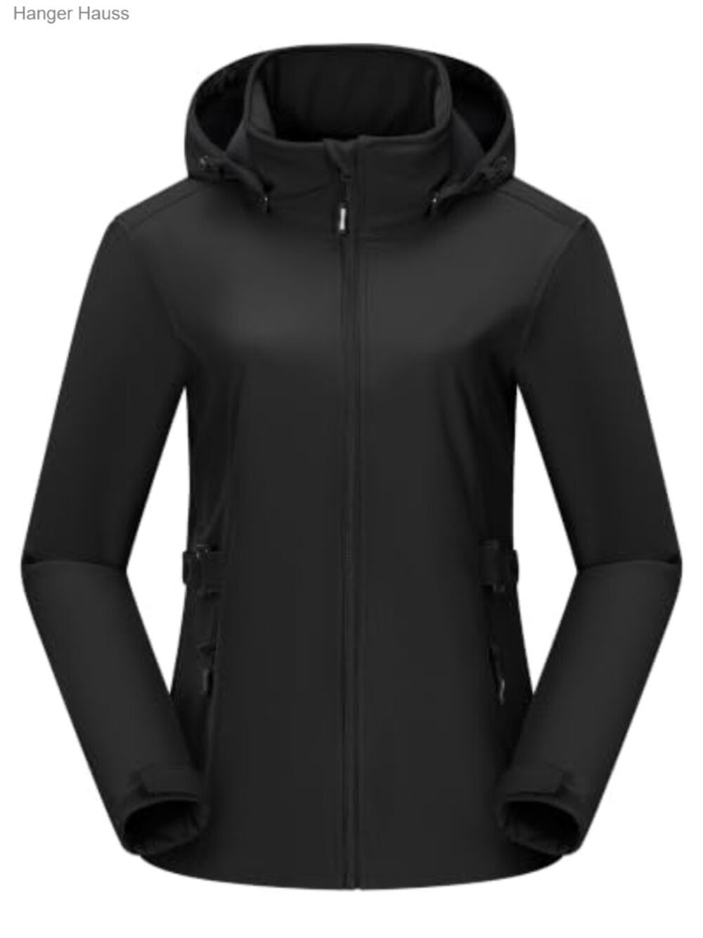 Women's Fleece Lined Rain Jacket Waterproof Softshell Coat